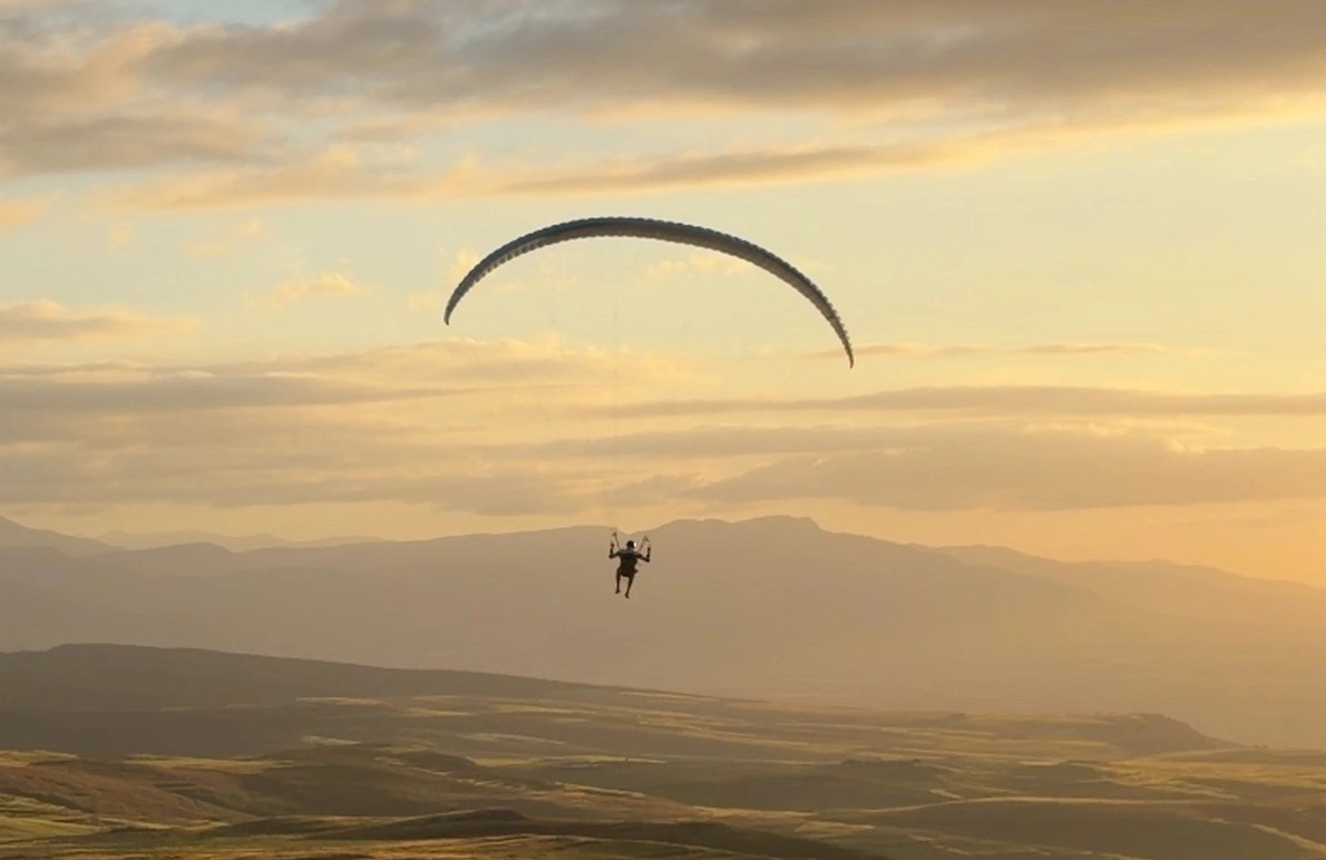 Tandem paragliding experience in Morocco